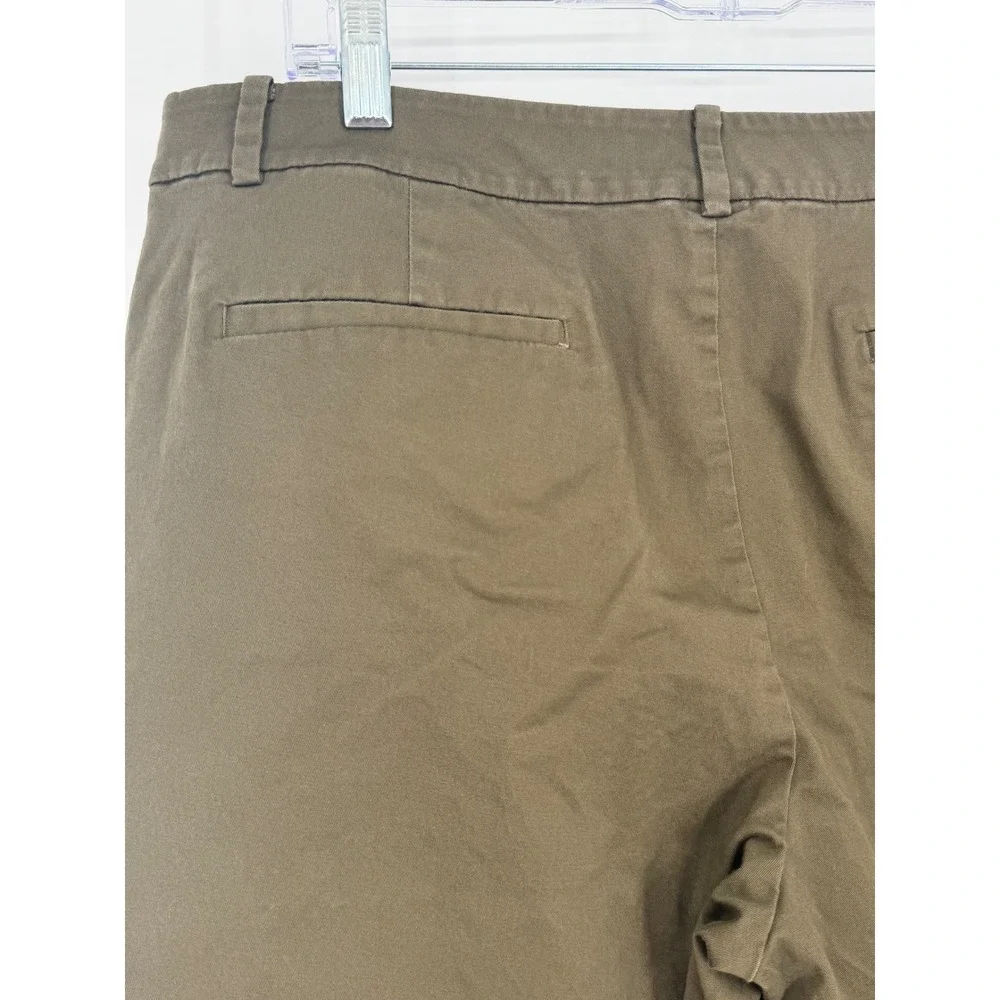 Lauren Ralph Lauren Womens Bermuda Chino Shorts 14 Preppy Ivy League Causal - Picture 8 of 12